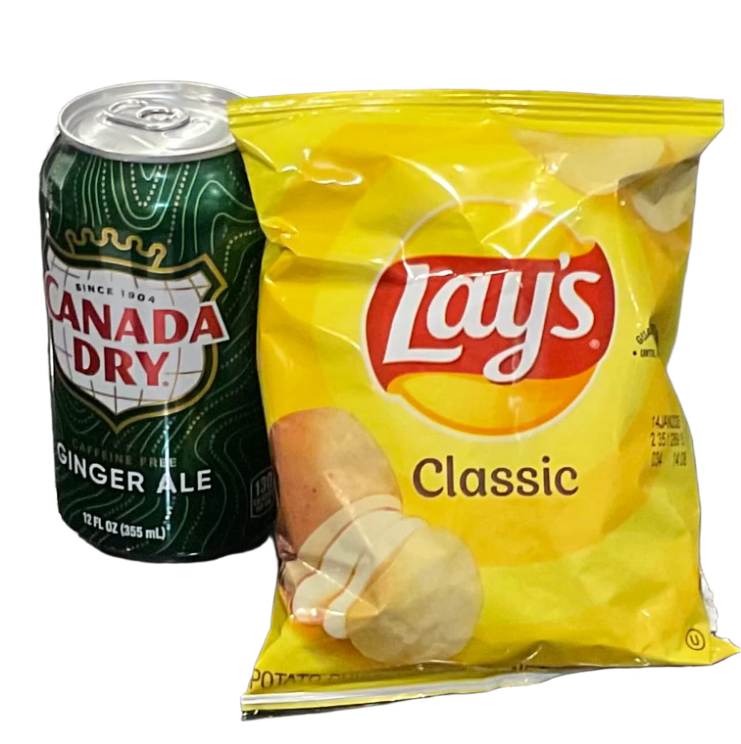 Can Soda and Lays