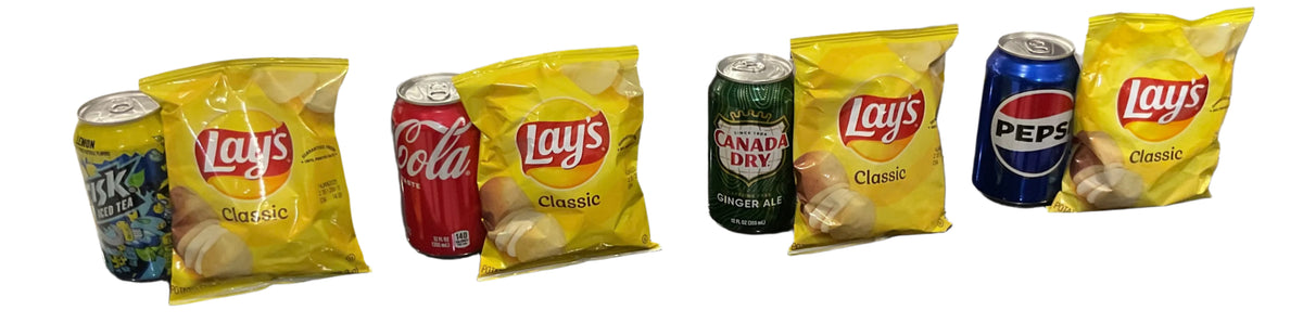 Can Soda and Lays