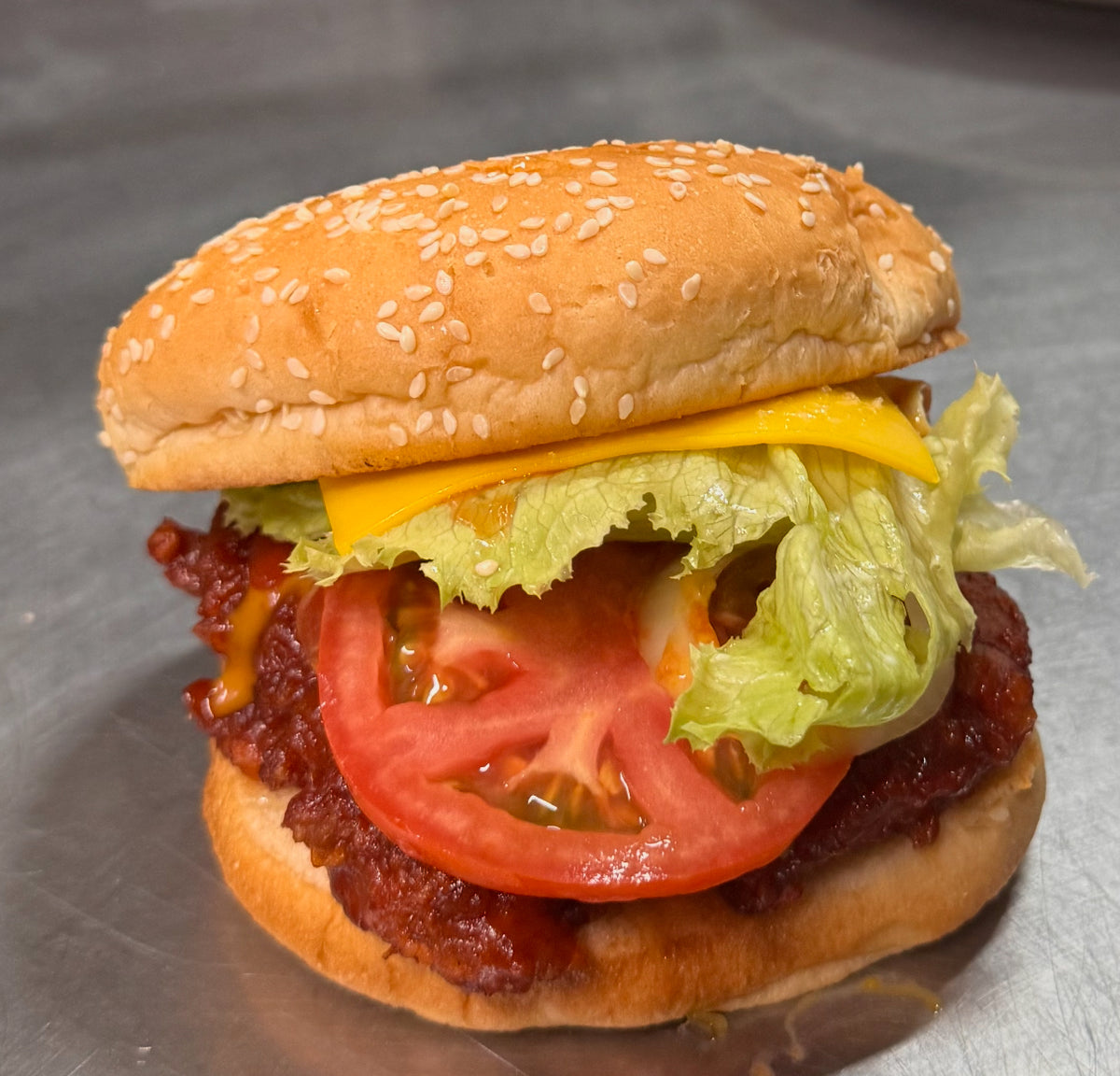 Burger - BBQ Chicken