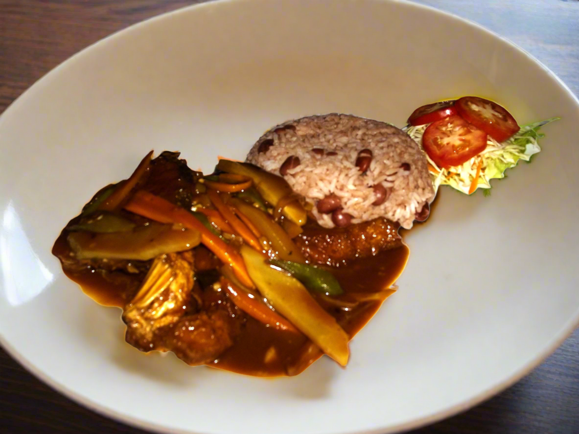 Brown Stew Fish