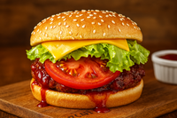 Burger - BBQ Chicken