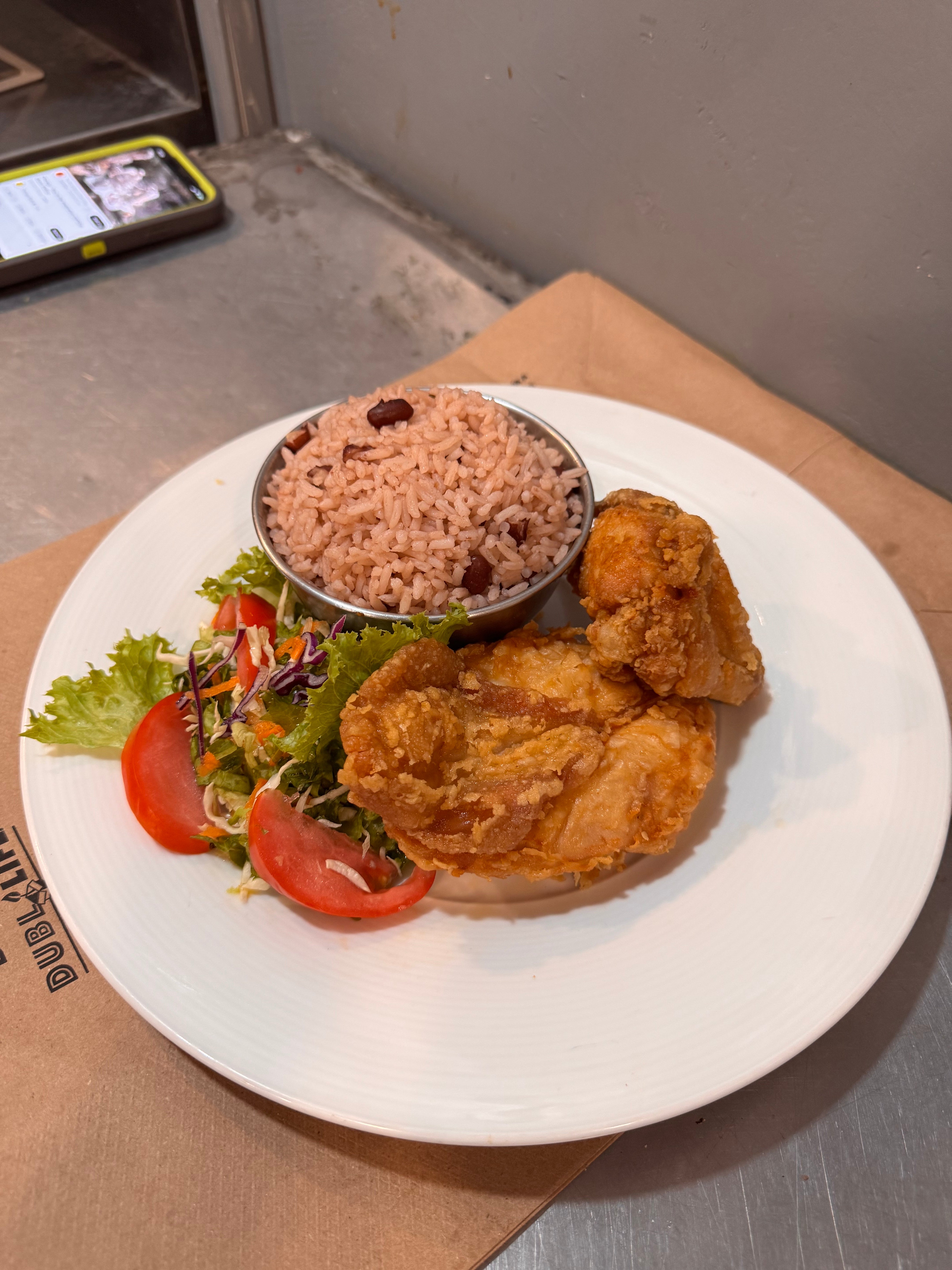 Fried Chicken Meal – DJs Cafe - 7 Spices