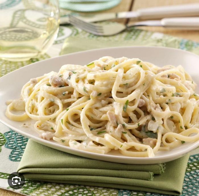 Creamy Fettucine Grill Chicken