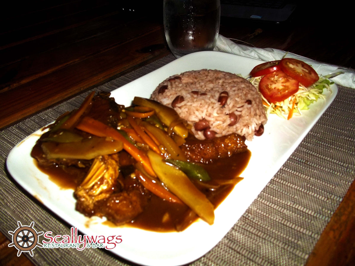 Brown Stew Fish