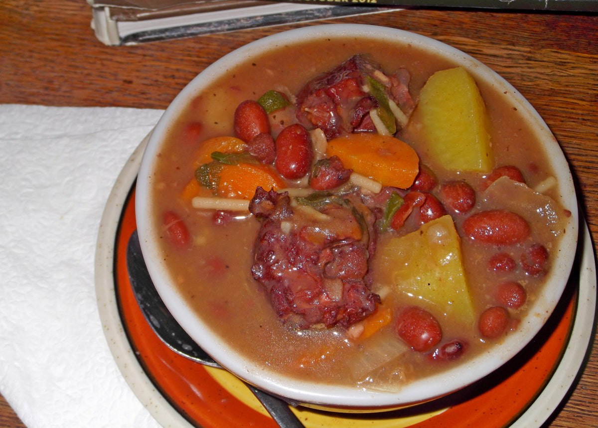Red Peas Soup with pigstail