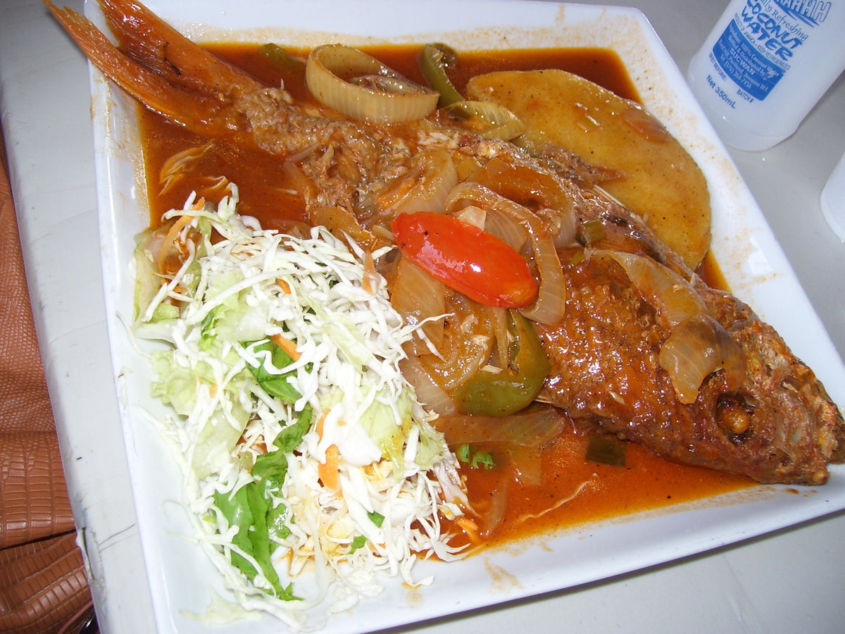 Special - Brown Stew Fish ( Snapper)