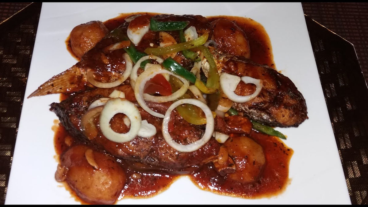 Brown Stew Fish